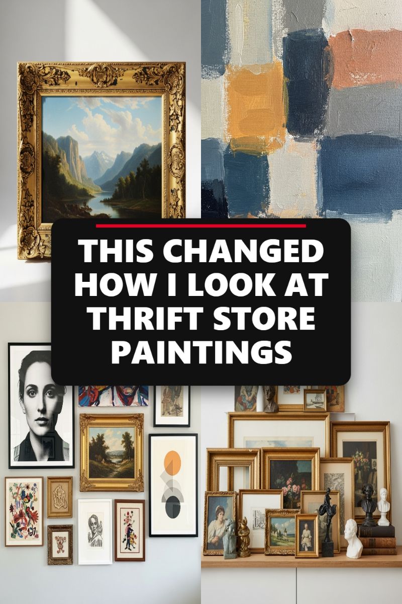 THIS CHANGED HOW I LOOK AT THRIFT STORE PAINTINGS