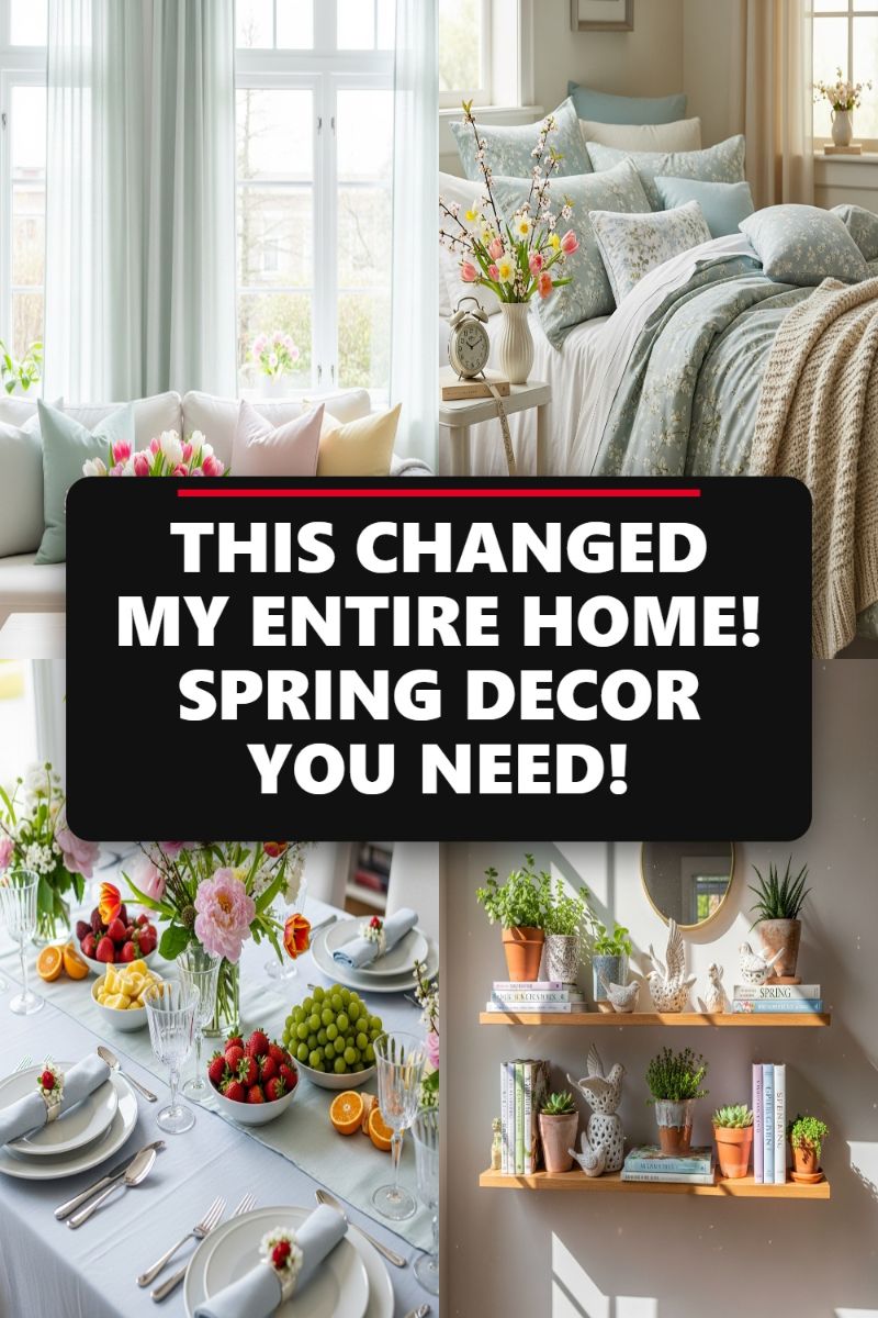 THIS CHANGED MY ENTIRE HOME! SPRING DECOR YOU NEED!