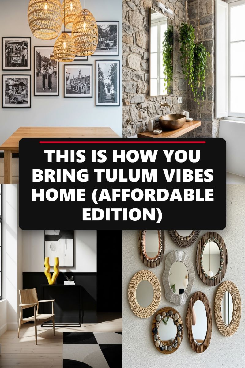 THIS IS HOW YOU BRING TULUM VIBES HOME (AFFORDABLE EDITION)