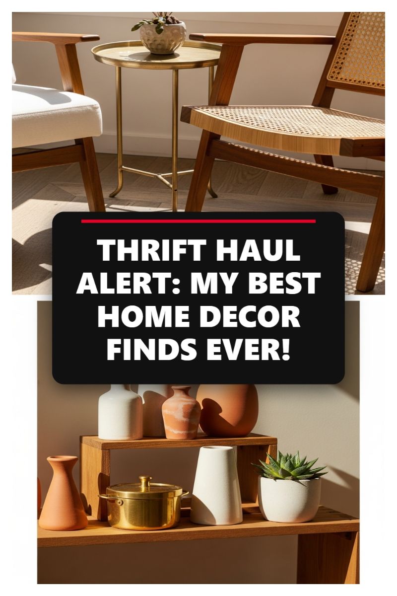 THRIFT HAUL ALERT: MY BEST HOME DECOR FINDS EVER!