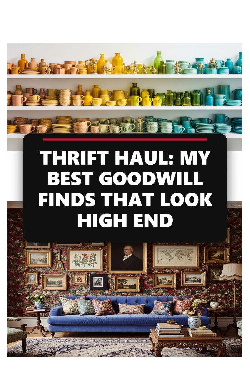 Thrift Haul: My Best Goodwill Finds That Look High End