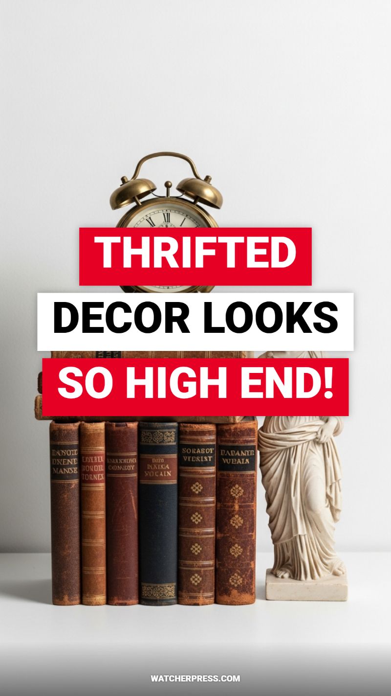 THRIFTED DECOR LOOKS SO HIGH END!