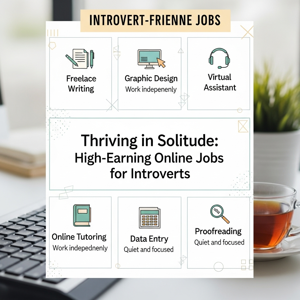 Thriving in Solitude: High-Earning Online Jobs for Introverts