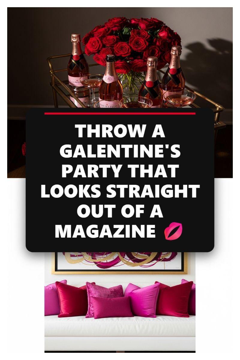 THROW A GALENTINE'S PARTY THAT LOOKS STRAIGHT OUT OF A MAGAZINE
