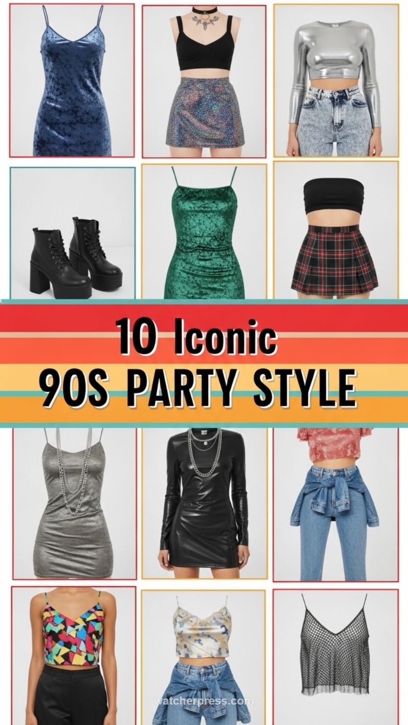 Throwback Style: 10 Iconic 90s Party Looks