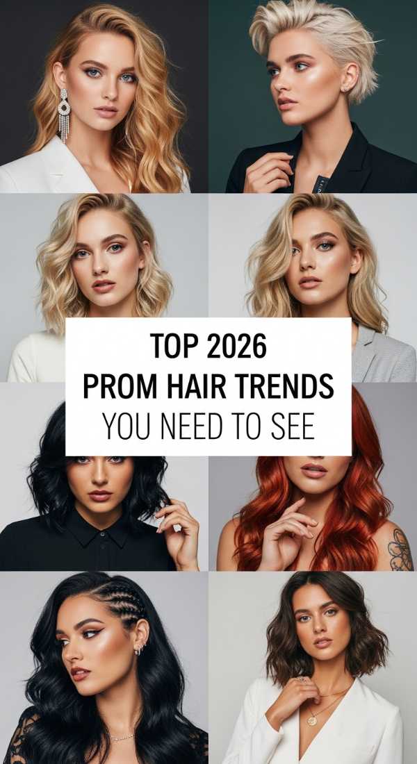 Top 2026 Prom Hair Trends You Need to See