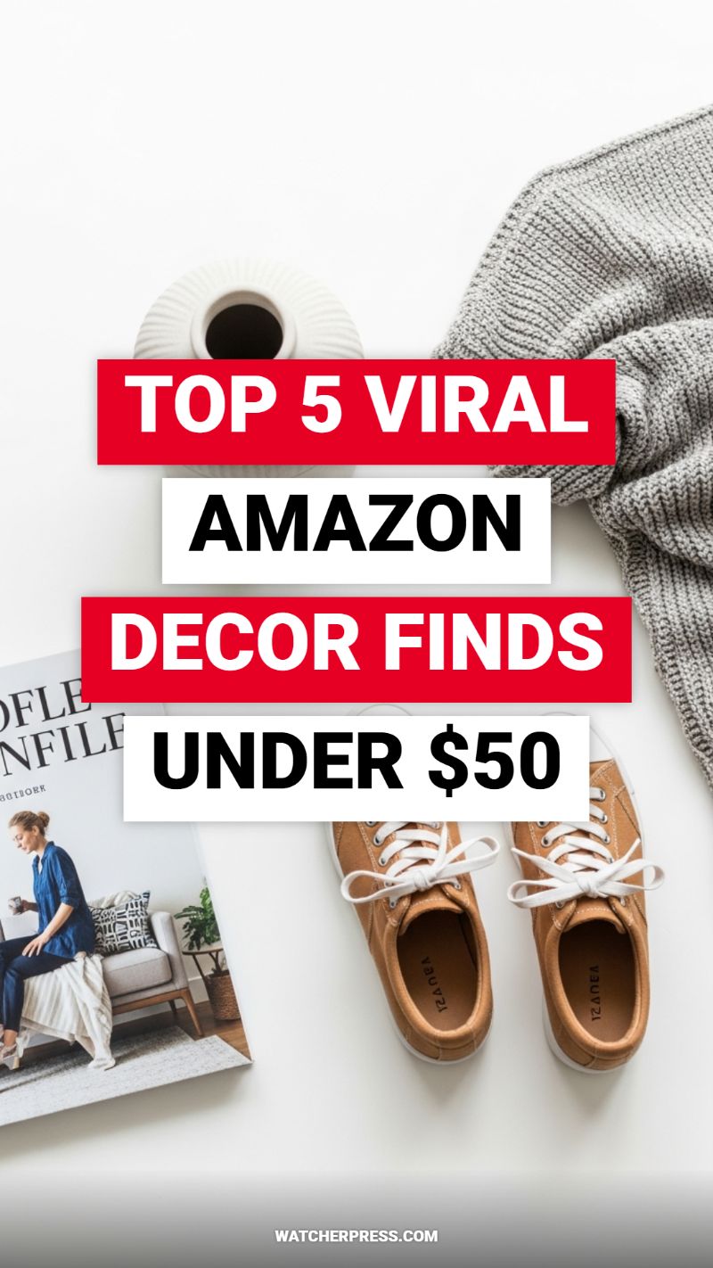 TOP 5 VIRAL AMAZON DECOR FINDS UNDER $50