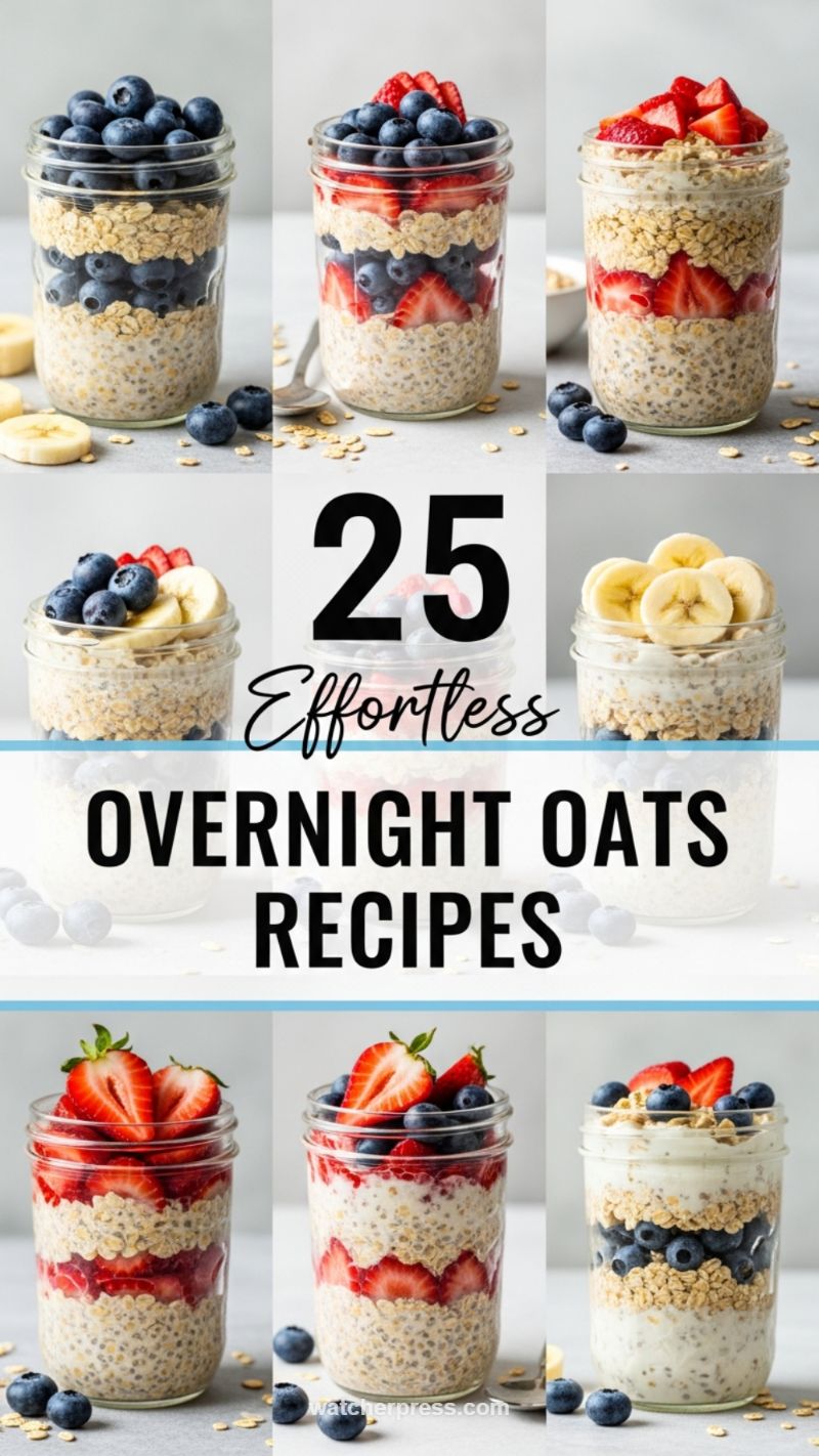 Top-Ranked Comfort Breakfast: Effortless Overnight Oats