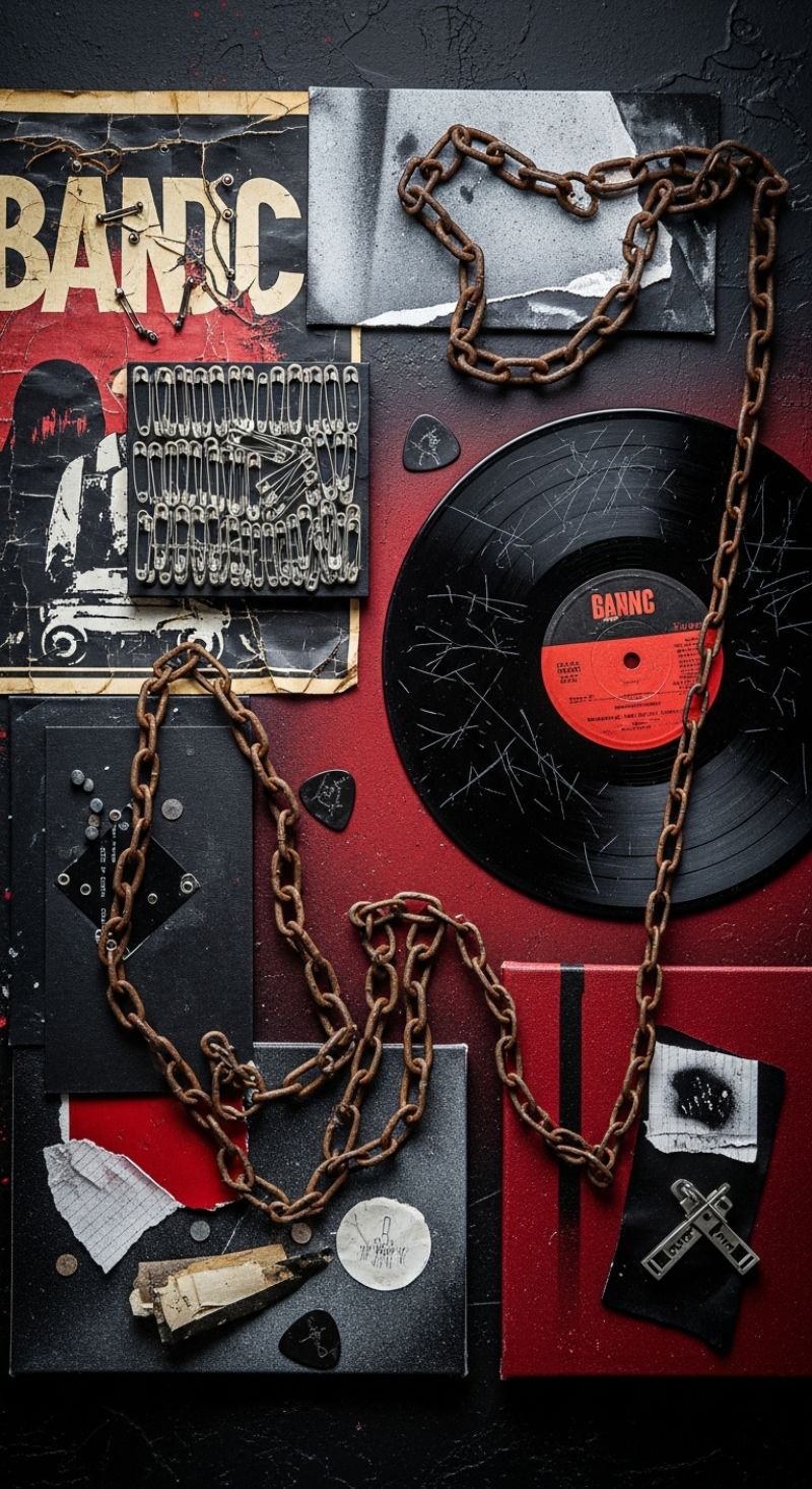 Transforming Spaces with Raw Energy: The DIY Punk & Grunge Aesthetic