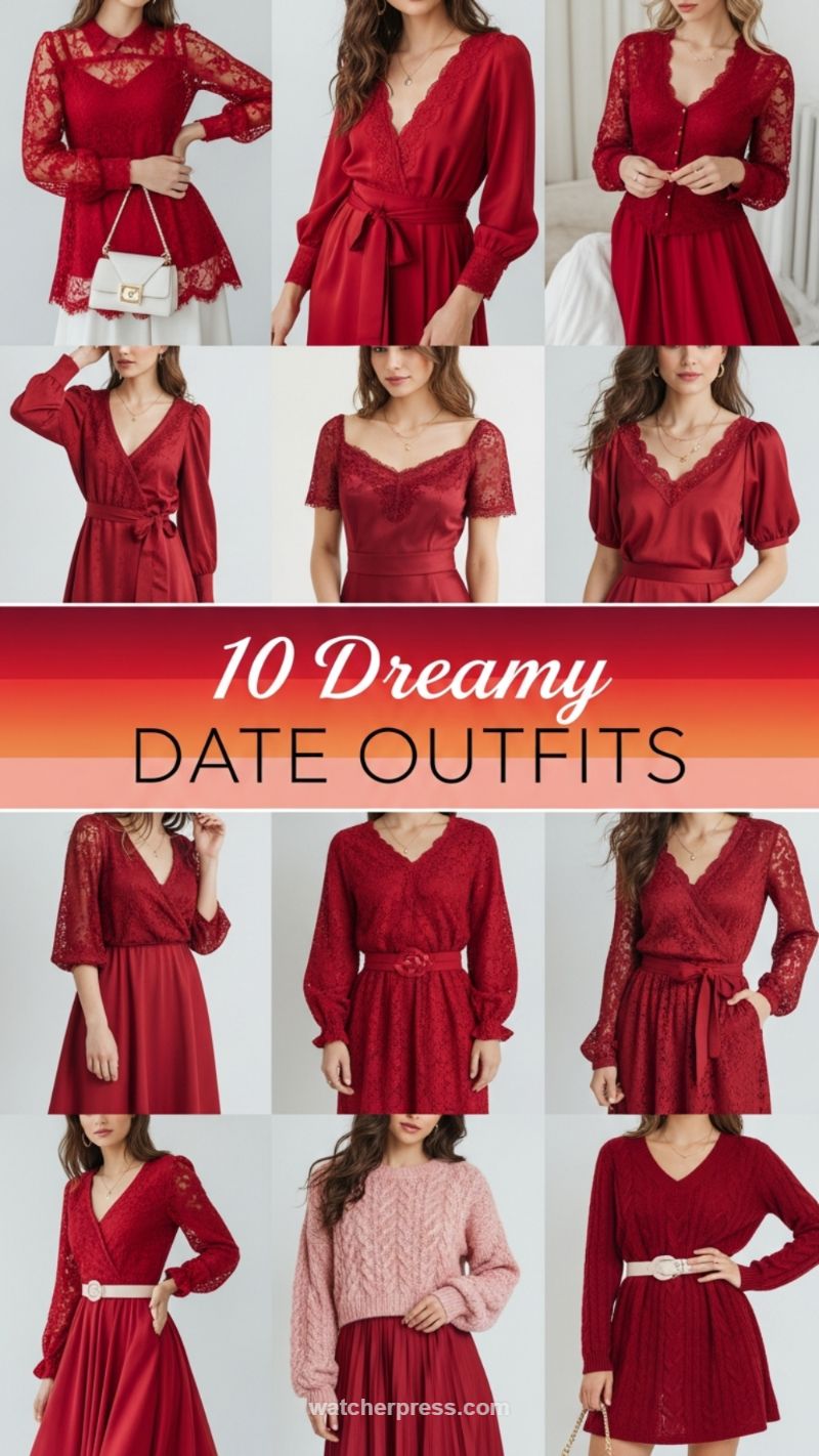 Trend 3: Romantic Reds for Date Night Glamour