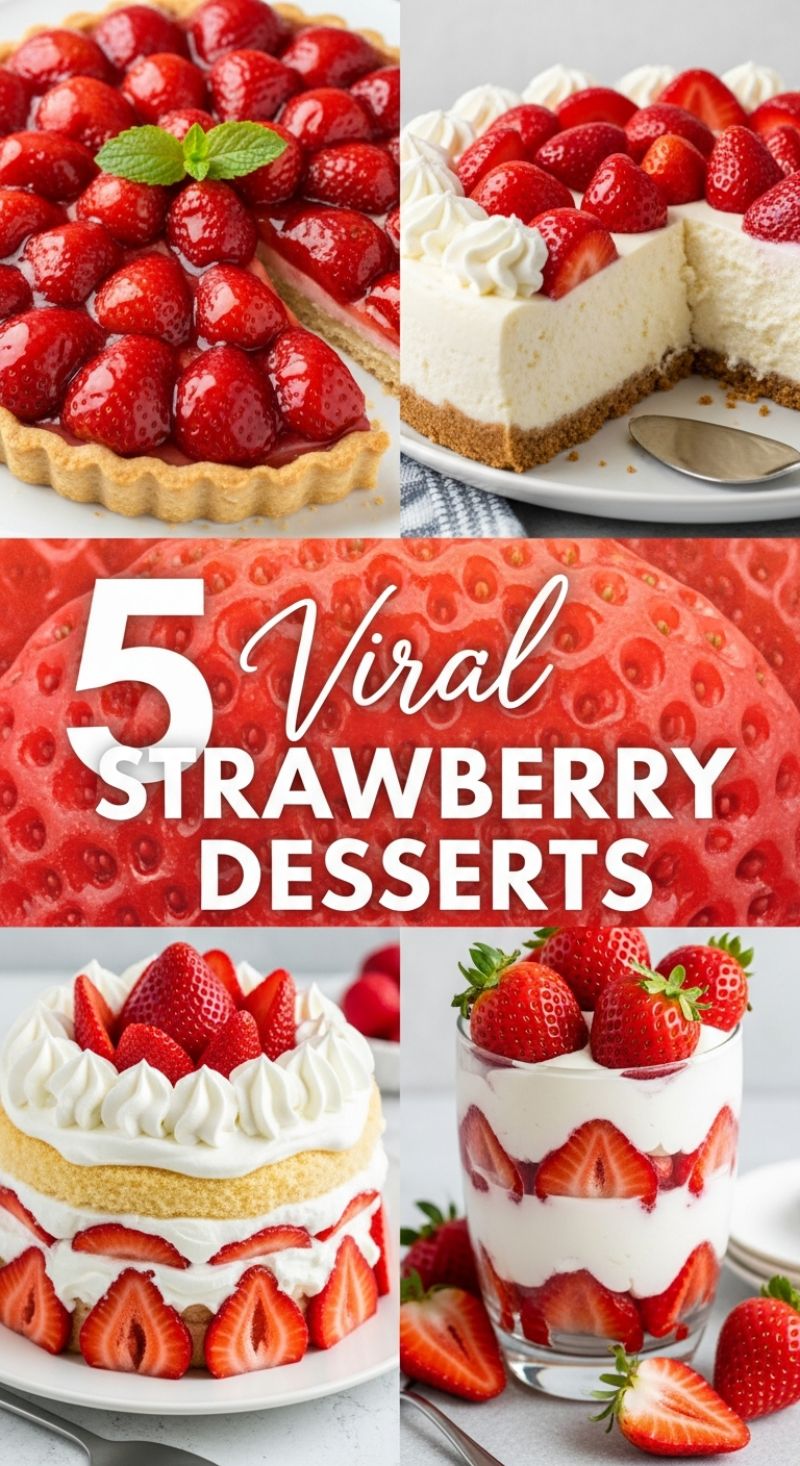 Trending & Tasty Strawberry Desserts