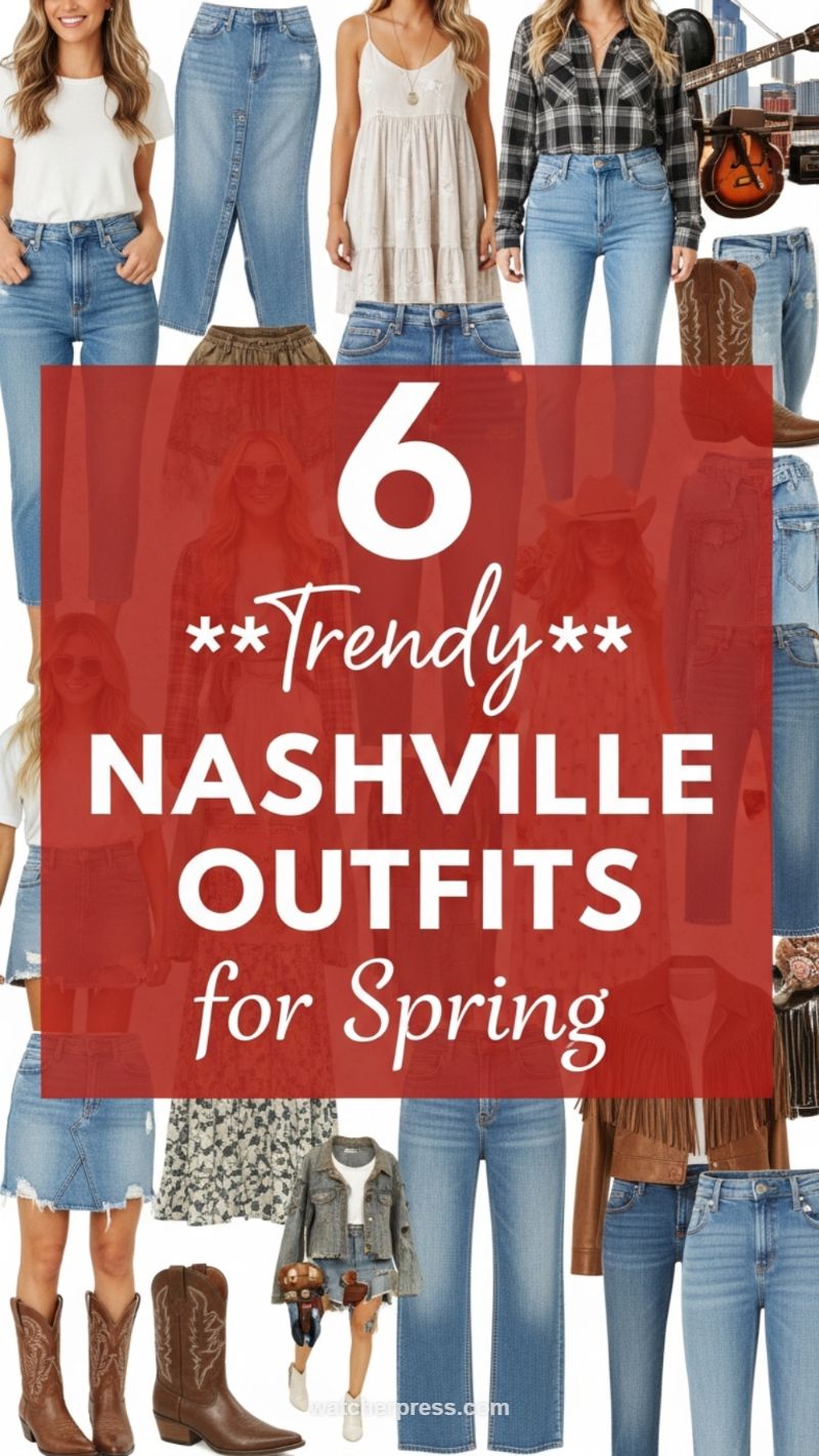 Trendy Nashville Outfits for Spring