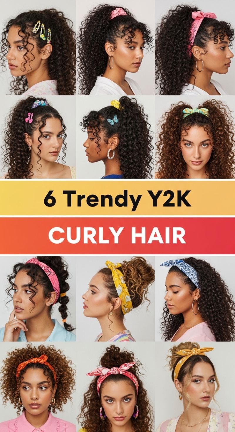 Trendy Y2K Curly Hair: Fun & Playful Prom Looks