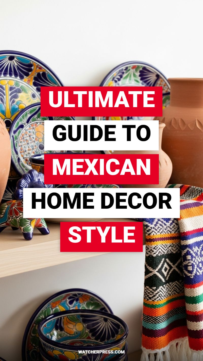 ULTIMATE GUIDE TO MEXICAN HOME DECOR STYLE