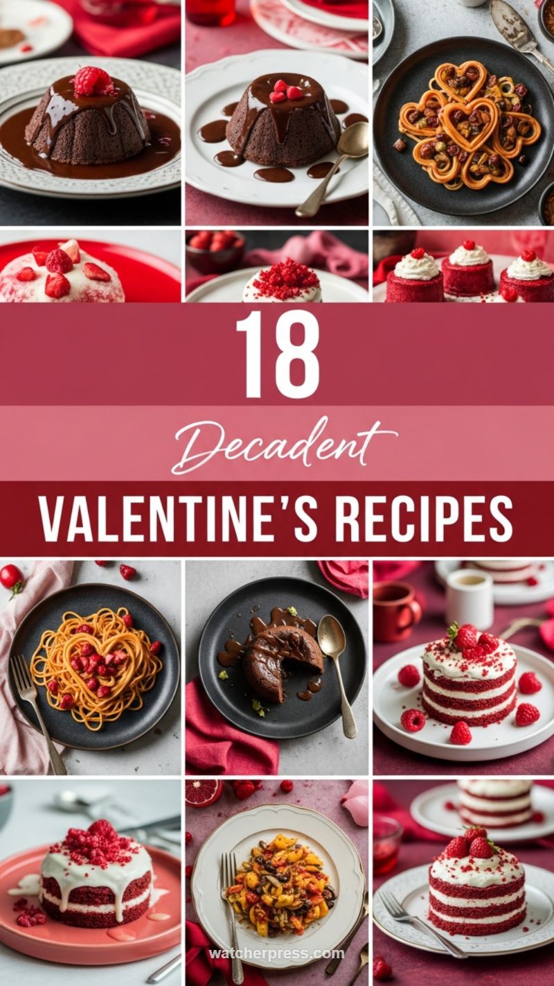 Ultimate Indulgence: Decadent Valentine’s Recipes