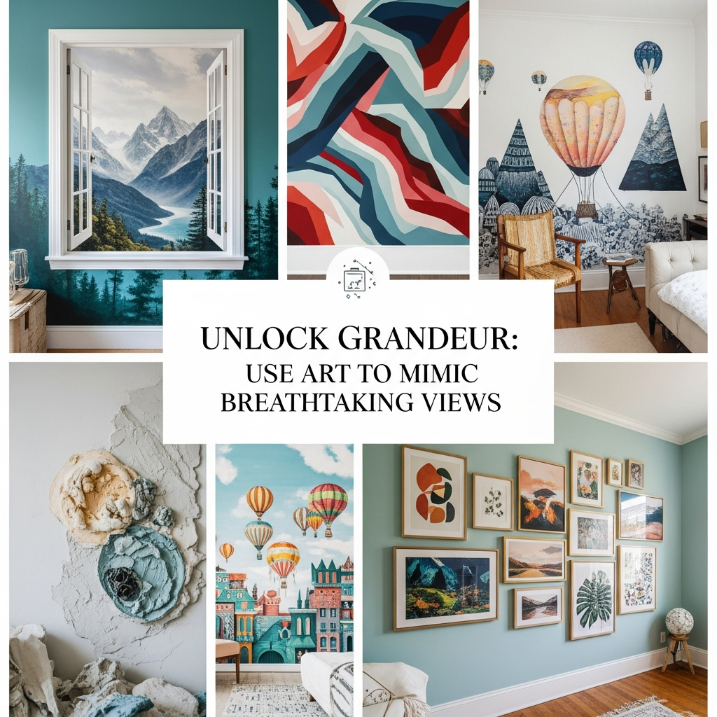 Unlock Grandeur: Use Art to Mimic Breathtaking Views