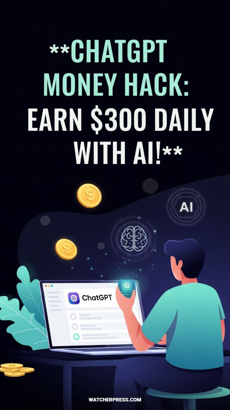 Unlock Your Earning Potential: Leveraging AI Tools like ChatGPT for Online Income
