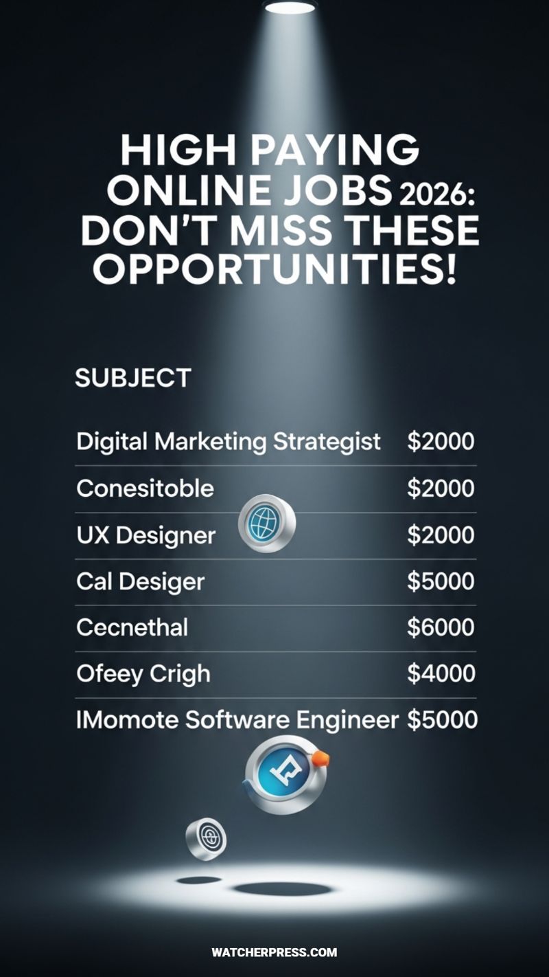 Unlocking High-Paying Online Career Opportunities