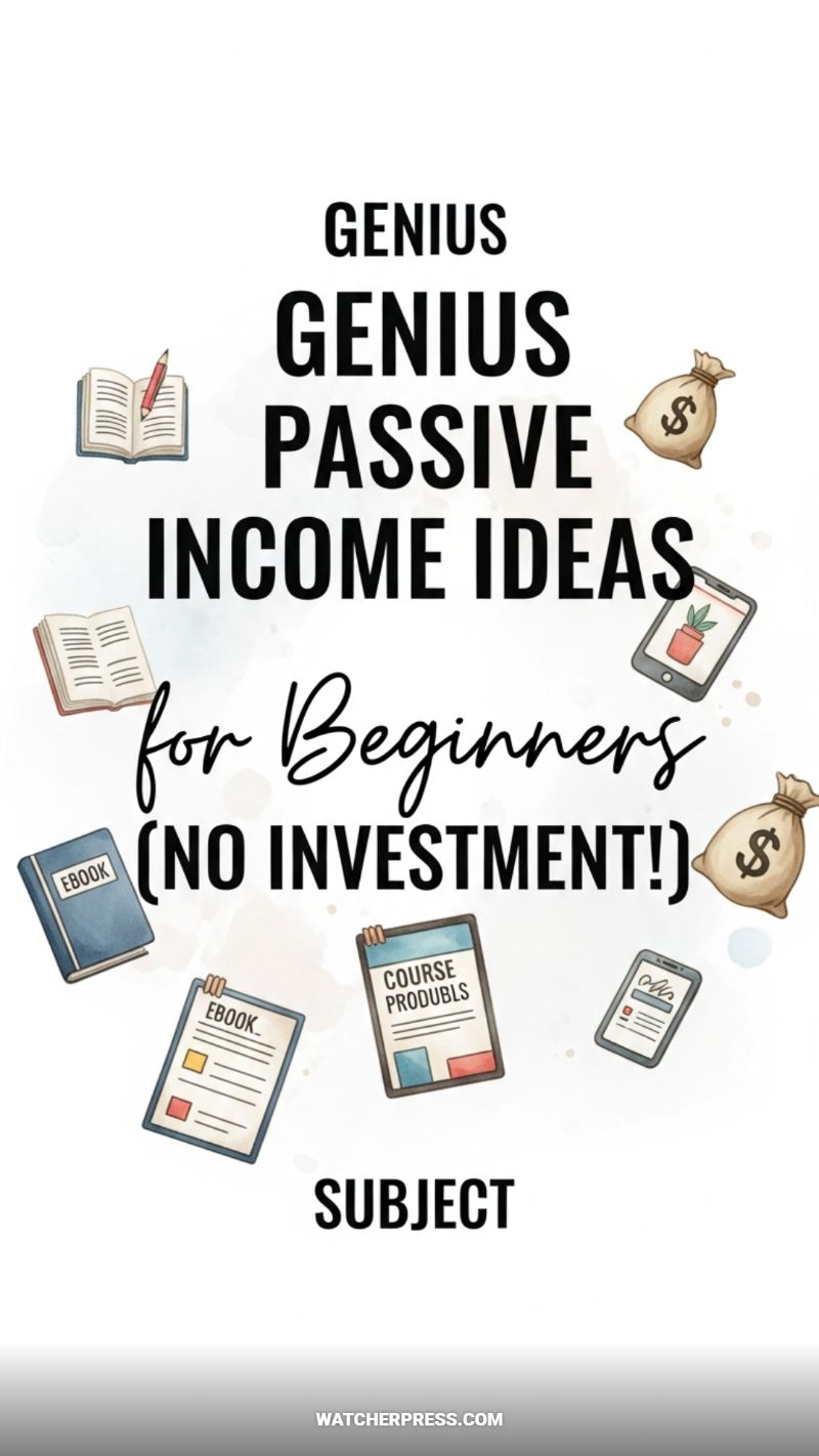 Unlocking Passive Income with Digital Products: Ebooks & Online Courses