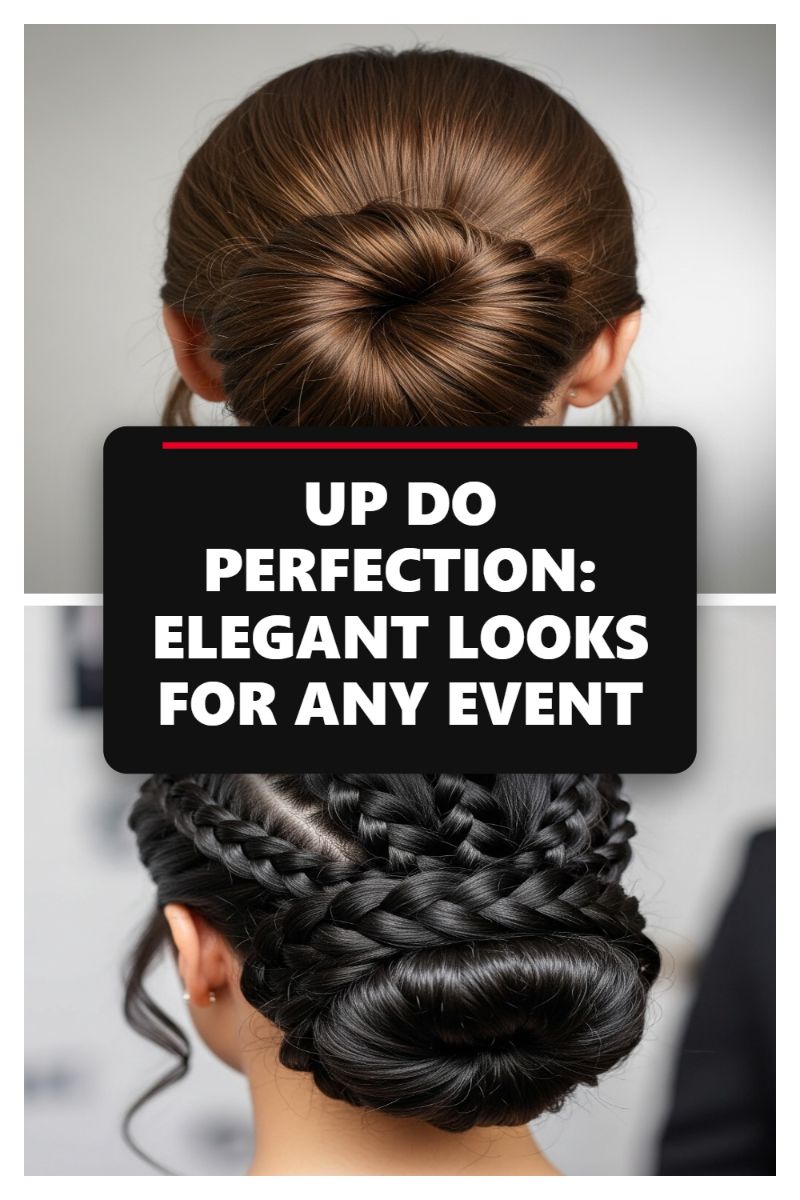 UP DO PERFECTION: ELEGANT LOOKS FOR ANY EVENT