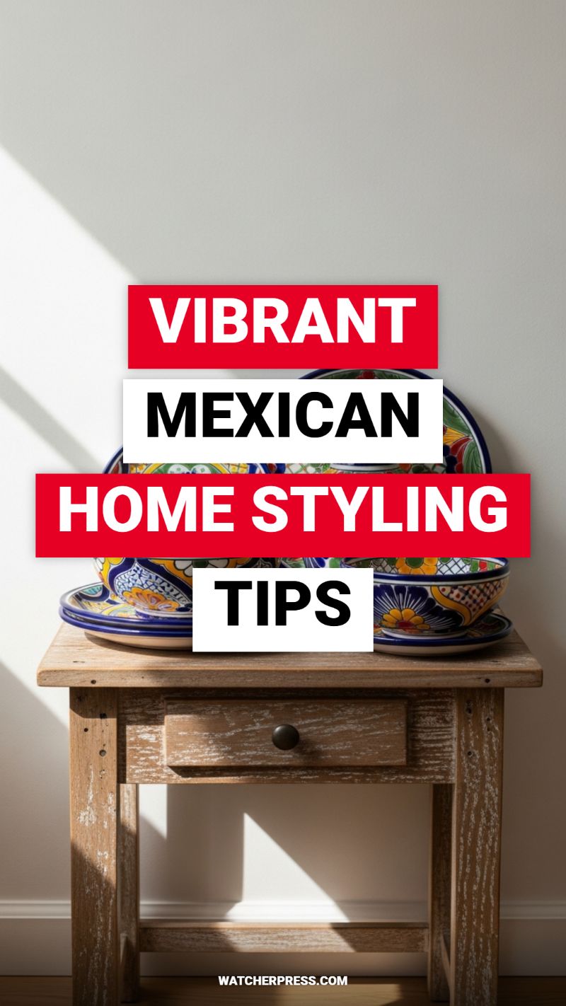 Vibrant Mexican Home Styling Tips