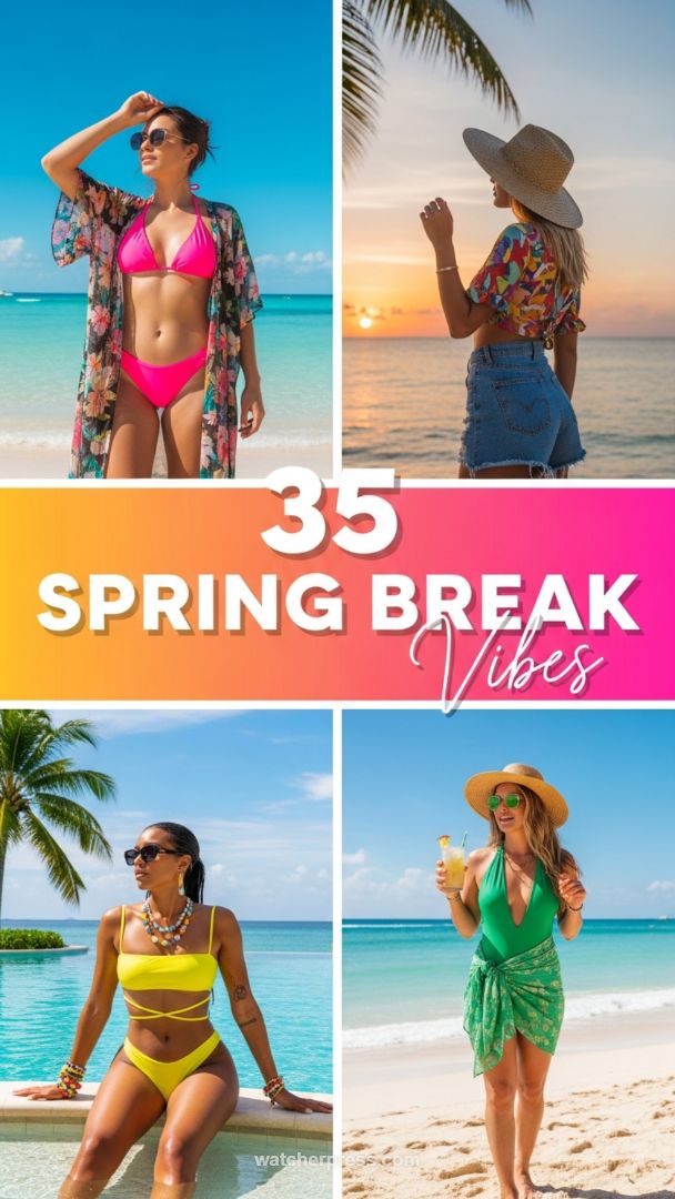 Vibrant Resort Wear: Mastering the Seamless Day-to-Dusk Beach Transition