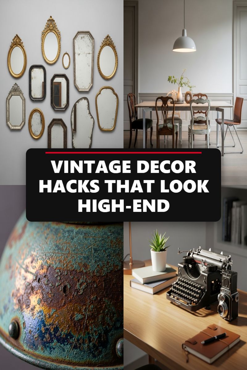 VINTAGE DECOR HACKS THAT LOOK HIGH-END
