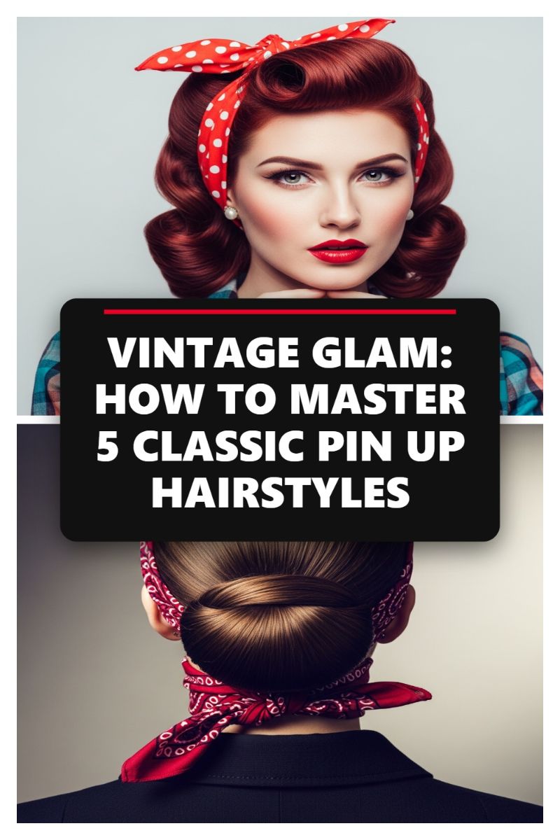 VINTAGE GLAM: HOW TO MASTER 5 CLASSIC PIN UP HAIRSTYLES