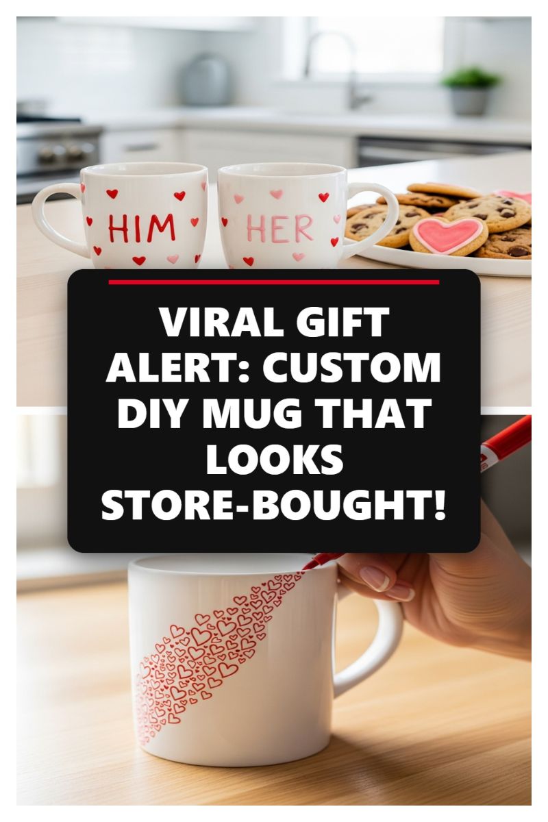 VIRAL GIFT ALERT: CUSTOM DIY MUG THAT LOOKS STORE-BOUGHT!