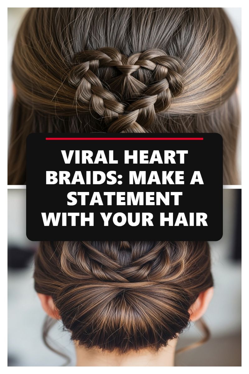 VIRAL HEART BRAIDS: MAKE A STATEMENT WITH YOUR HAIR