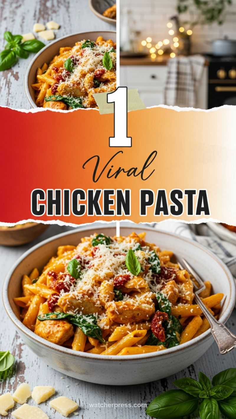 Viral Sensation: 1 Viral Chicken Pasta Recipe