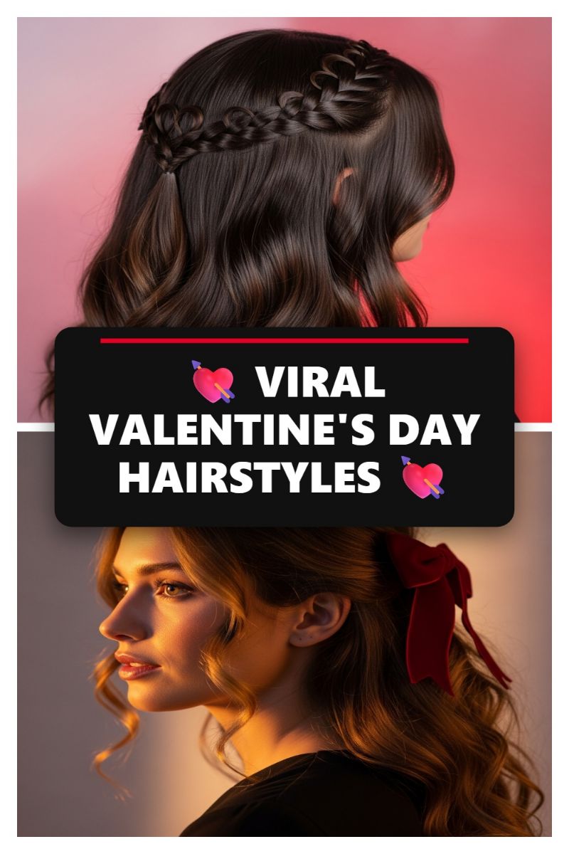 VIRAL VALENTINE'S DAY HAIRSTYLES