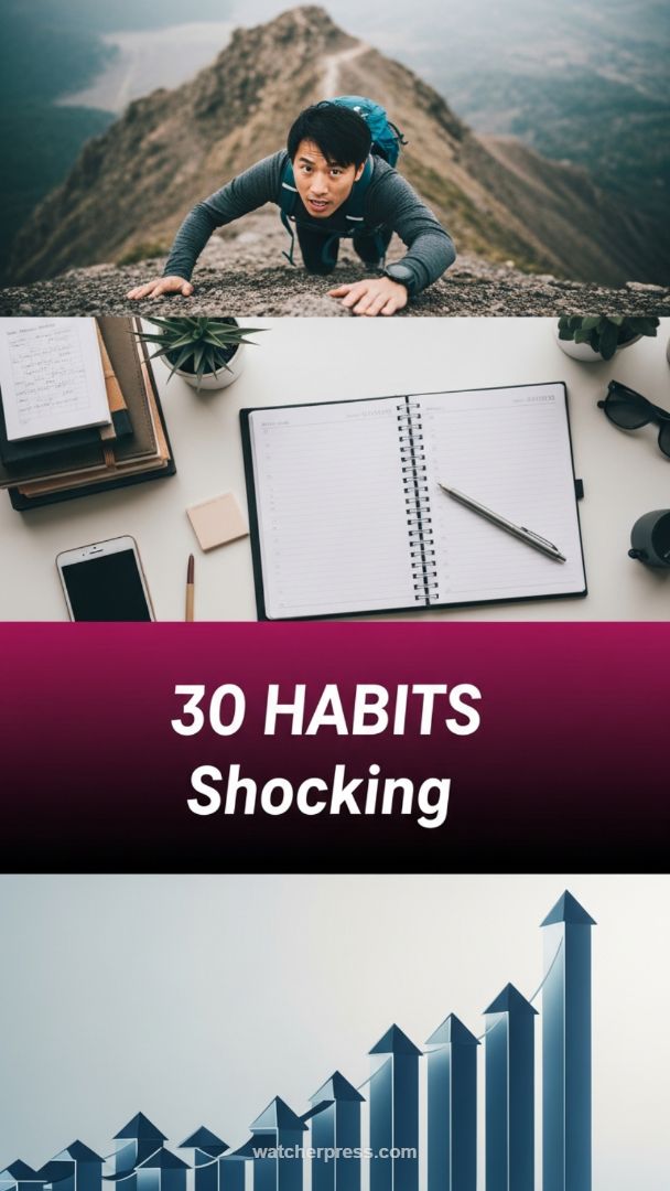 Visual Roadmap to Success: From Daily Habits to Peak Achievement