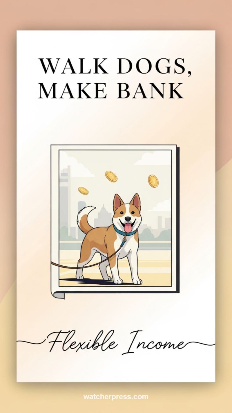Walk Dogs, Make Bank: Enjoy the Outdoors, Earn Income