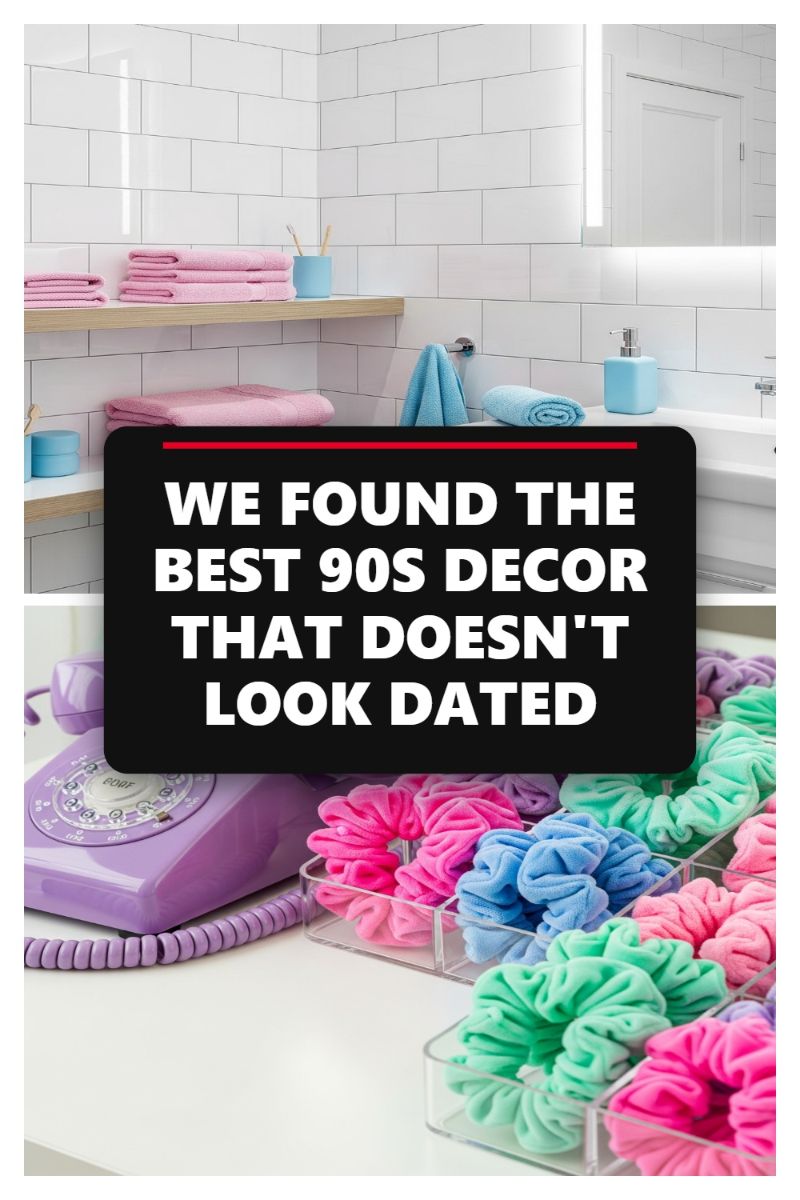 WE FOUND THE BEST 90S DECOR THAT DOESN'T LOOK DATED