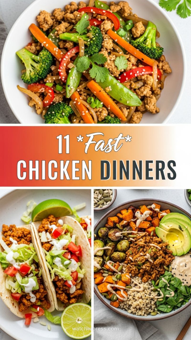 Weeknight Warrior: Fast Chicken Dinners