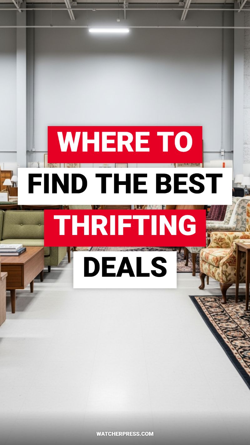 WHERE TO FIND THE BEST THRIFTING DEALS