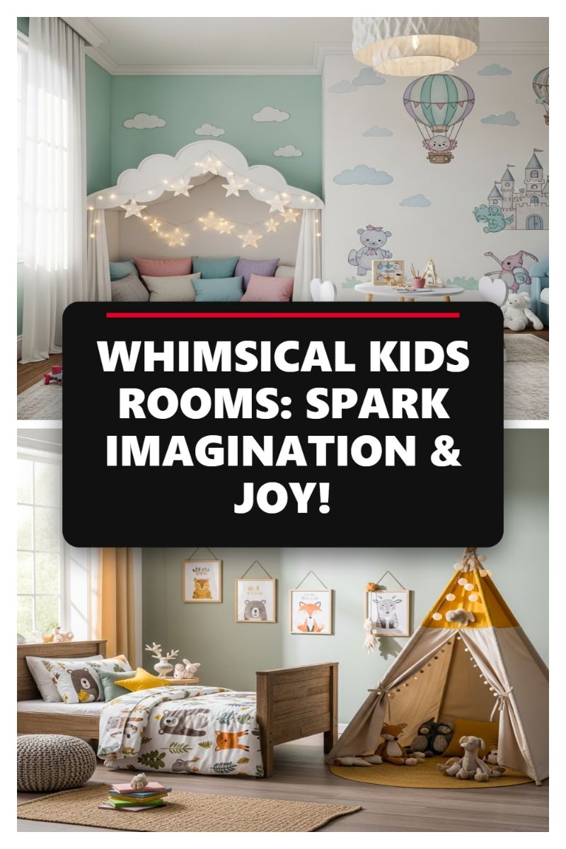 WHIMSICAL KIDS ROOMS: SPARK IMAGINATION & JOY!