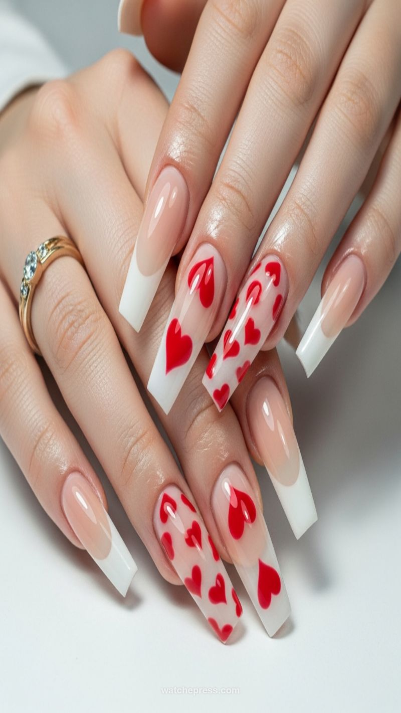 White-Tipped Heart Infusion Tarts