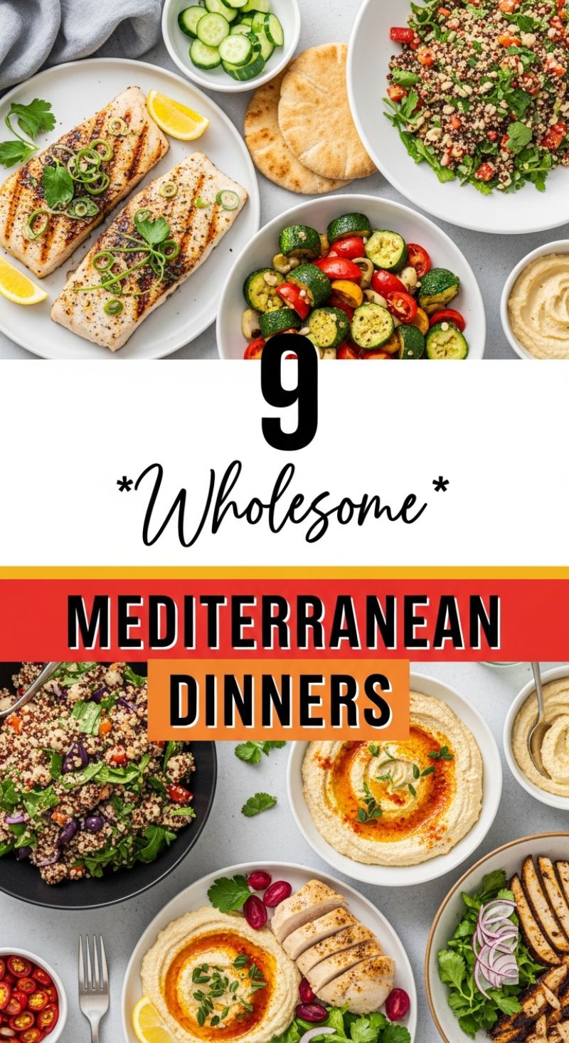 Wholesome & Flavorful Mediterranean Dinners