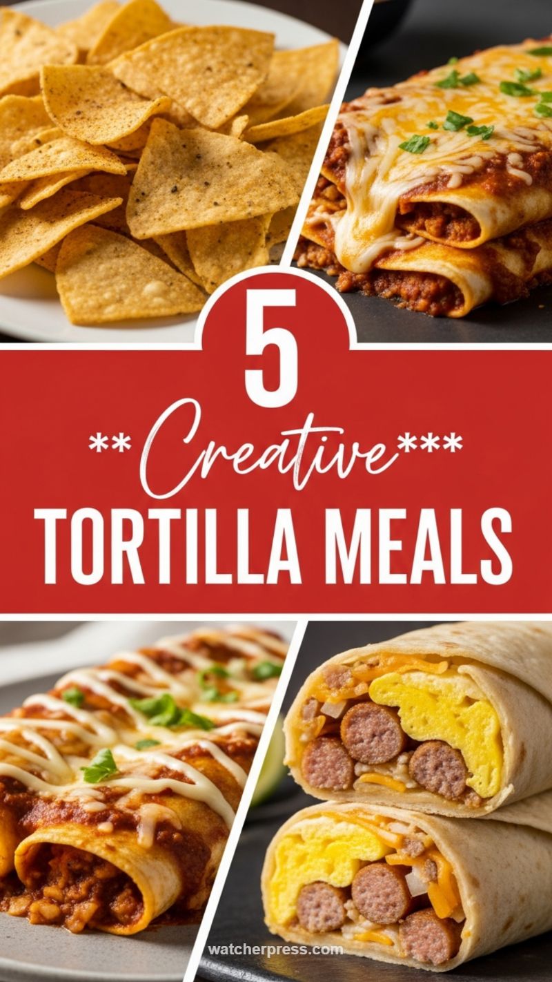 Wrapper Wonders: 5 Creative Meals Starting with a Tortilla