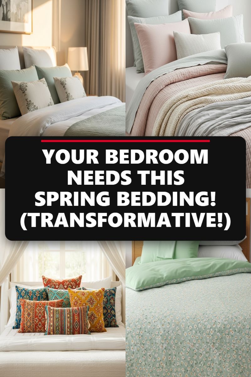 YOUR BEDROOM NEEDS THIS SPRING BEDDING! (TRANSFORMATIVE!)