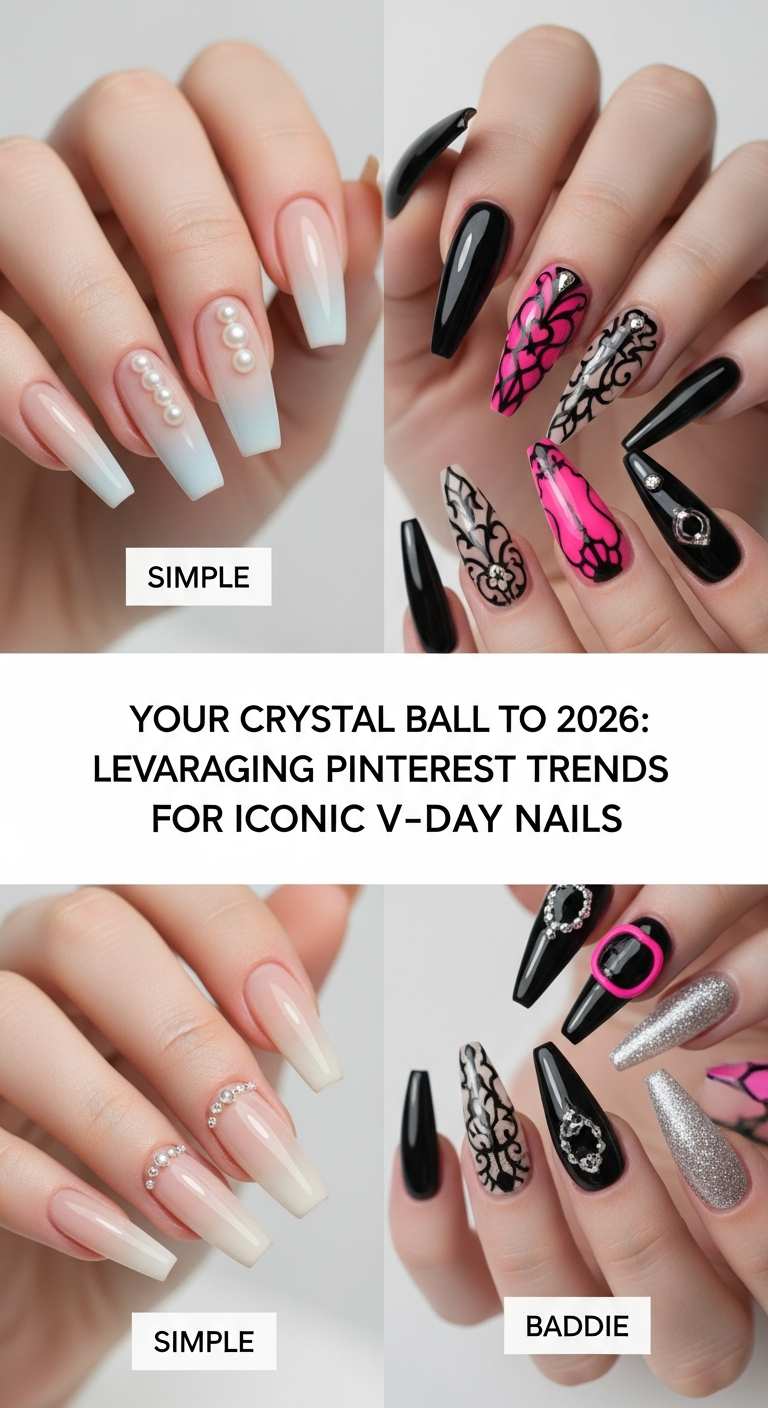 Your Crystal Ball to 2026: Leveraging Pinterest Trends for Iconic V-Day Nails
