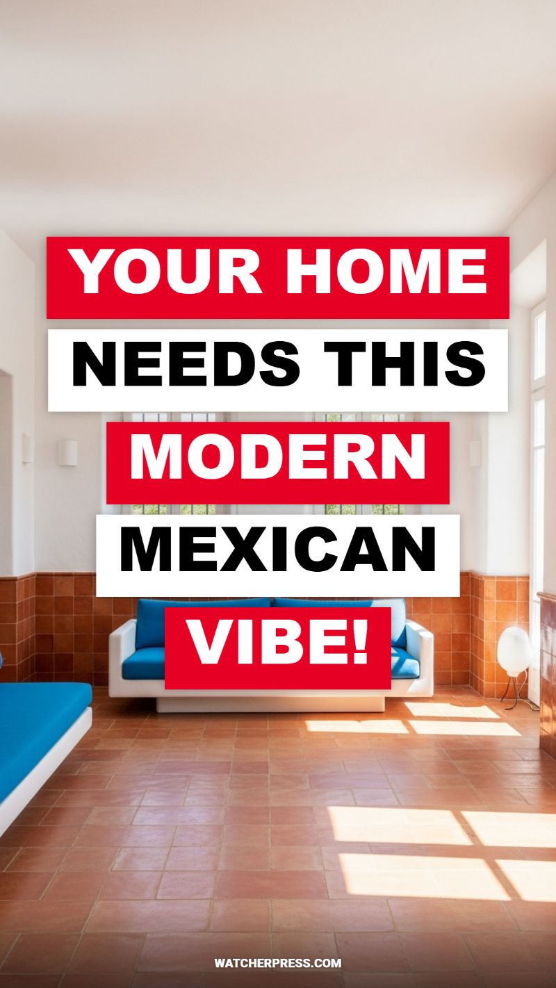 Your Home Needs This Modern Mexican Vibe!