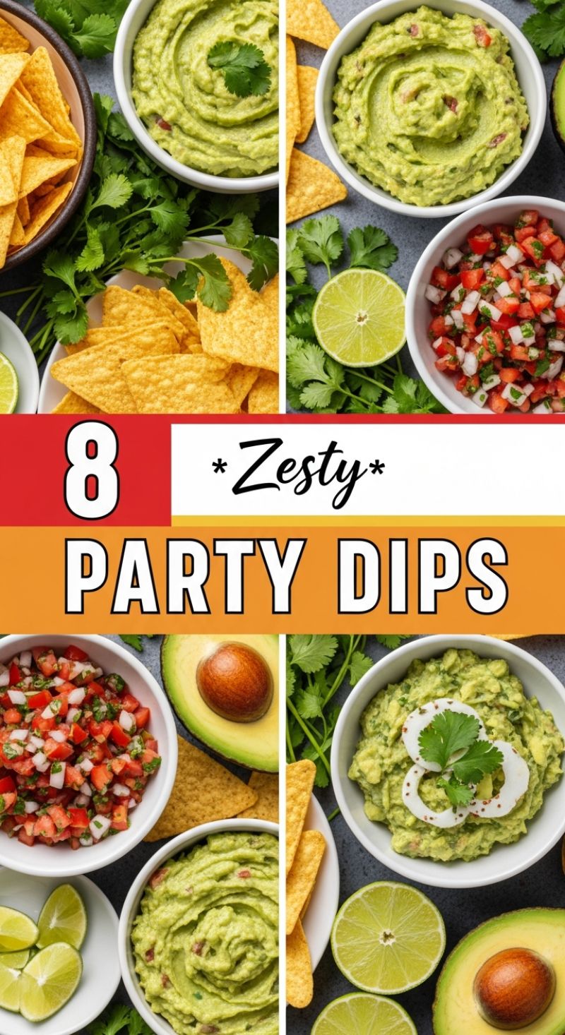 Zesty & Crowd-Pleasing Party Dips