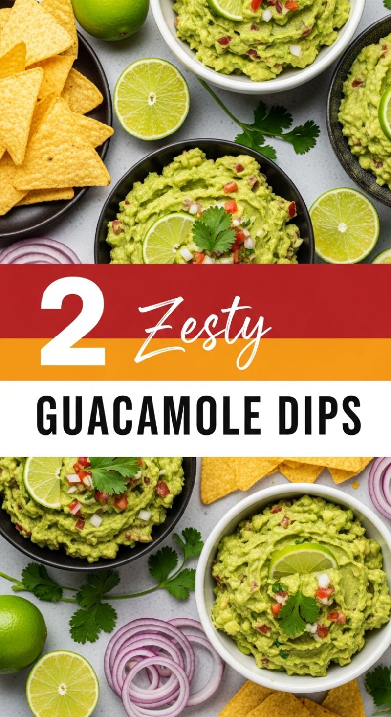 You Won't Believe How Easy These 20+ Mouth-Watering Recipes Are! Zesty Homemade Guacamole