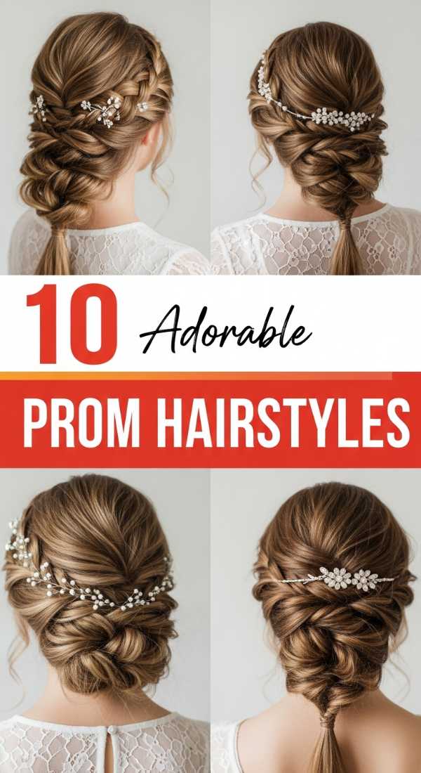 10 ADORABLE Cute Prom Hairstyles