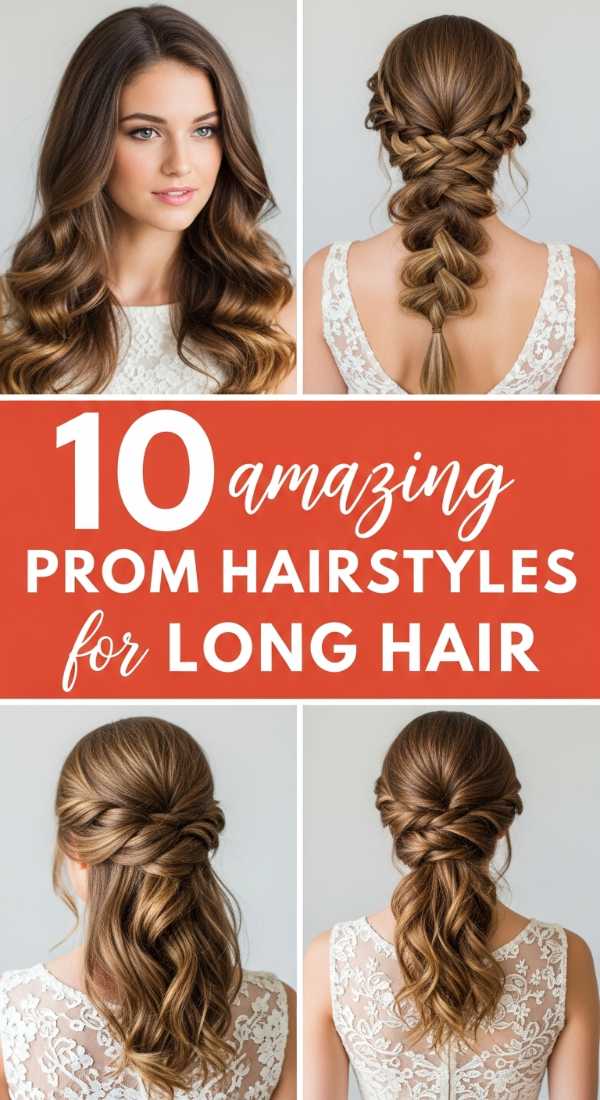 10 Amazing Prom Hairstyles for Long Hair