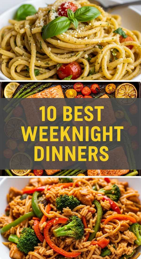 10 Best Weeknight Dinner Ideas