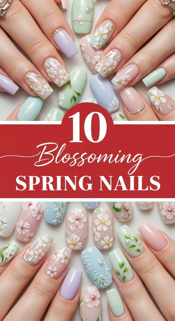 10 *Blossoming* Spring Nail Designs for 2026